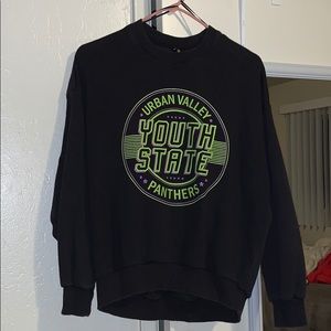 Black Skater Sweatshirt